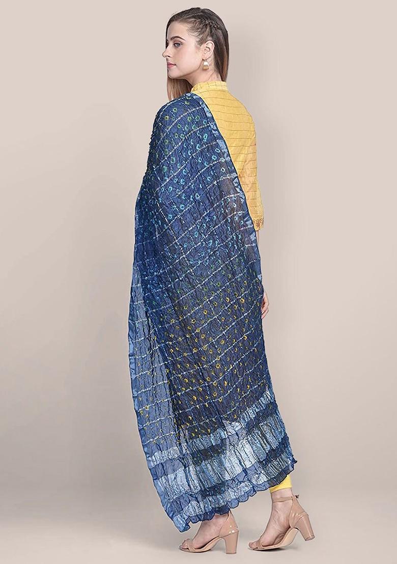 Dyed Bandhani Dupatta