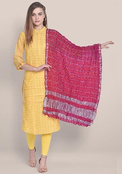 Printed Bandhani Dupatta