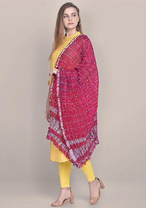 Printed Bandhani Dupatta