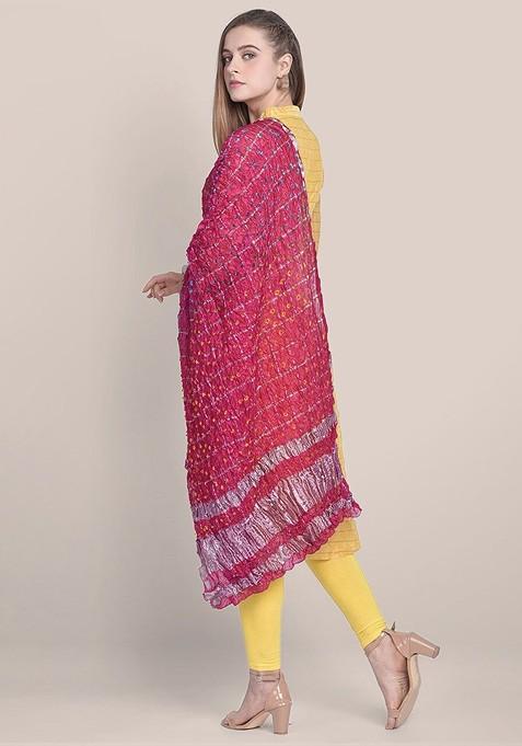 Printed Bandhani Dupatta
