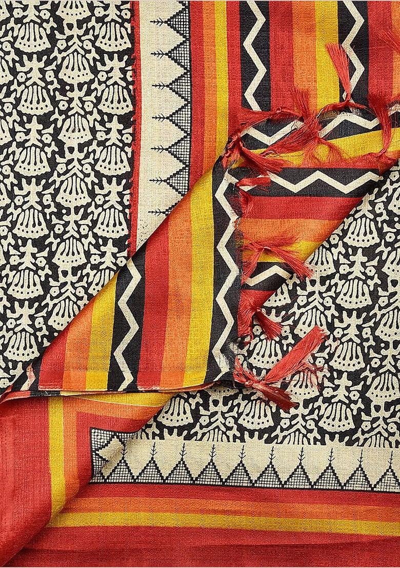 Printed Art Silk Dupatta