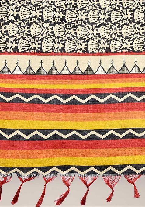 Printed Art Silk Dupatta