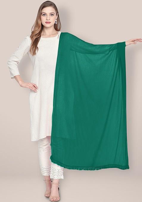 Solid Chiffon Dupatta