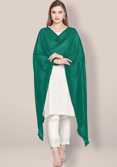 Solid Chiffon Dupatta