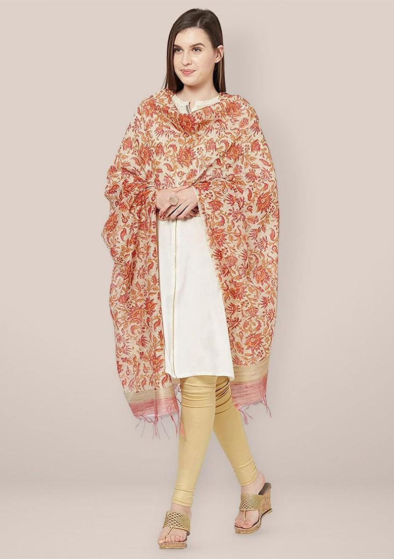 Printed Block Print Dupatta