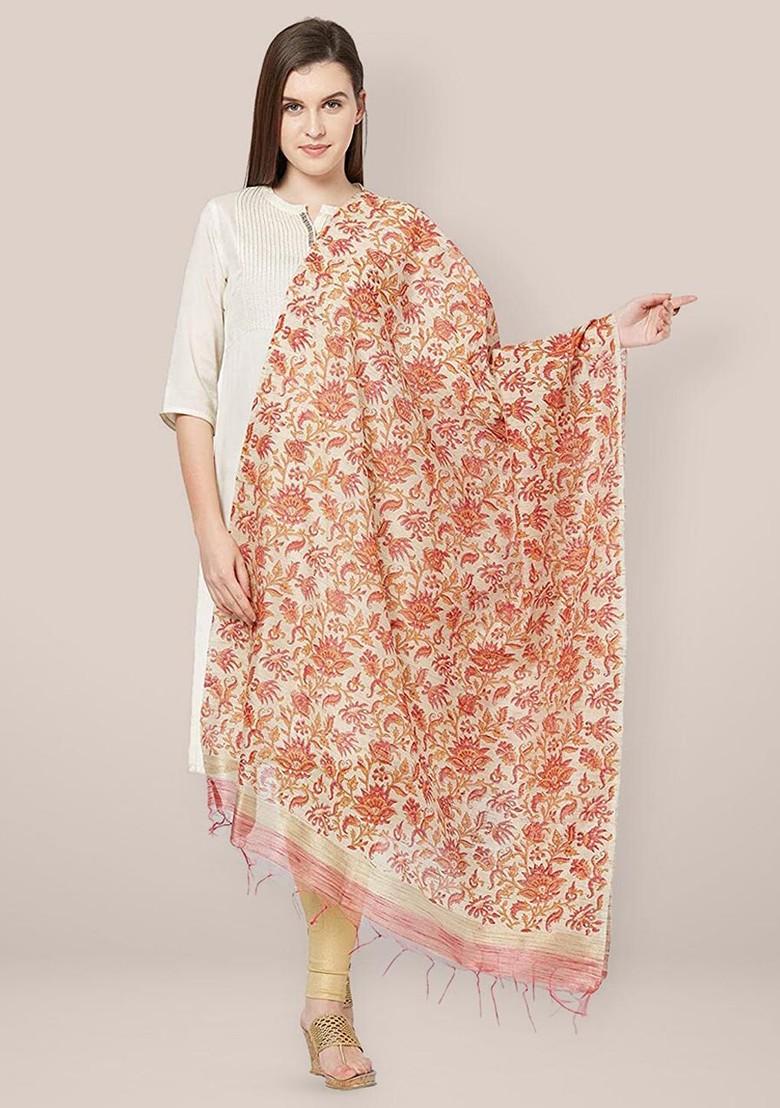 Printed Block Print Dupatta
