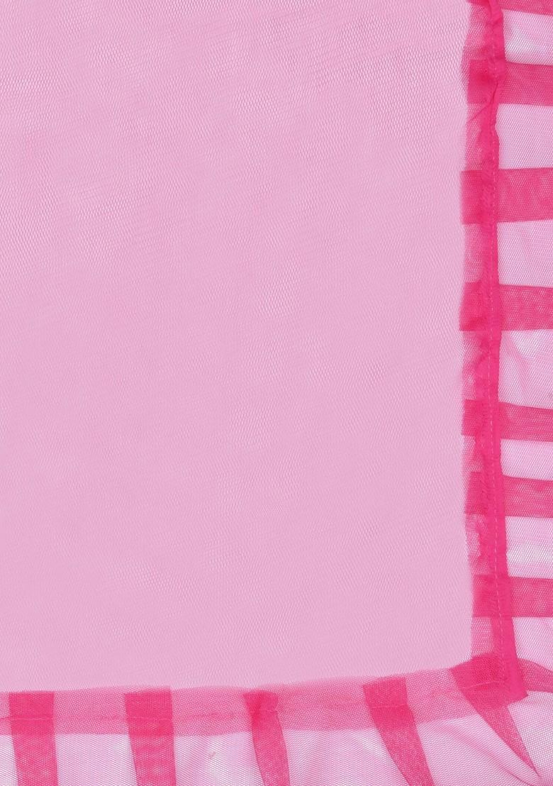 Women Fuchsia Pink Solid Dupatta