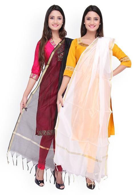 Pack Of 2 Dupattas