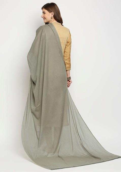 Green Pure Cotton Dupatta