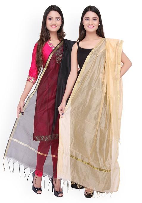 Pack Of 2 Dupattas