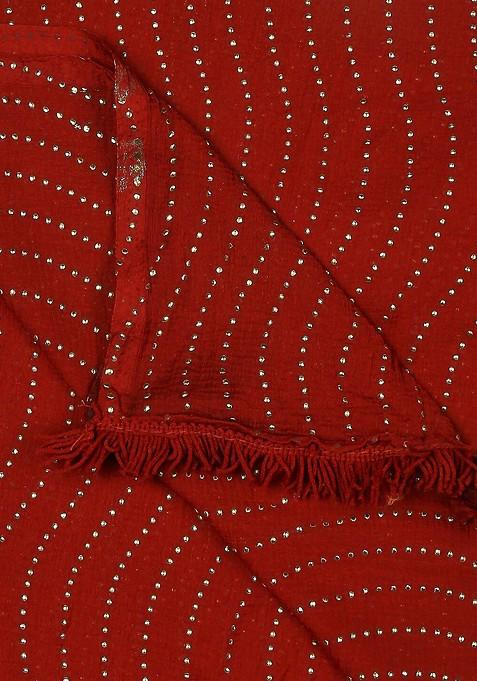 Embellished Chiffon Dupatta