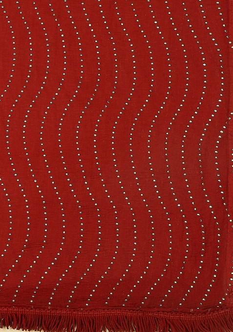 Embellished Chiffon Dupatta