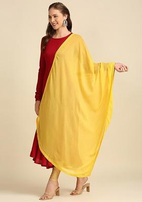 Women Solid Dupatta