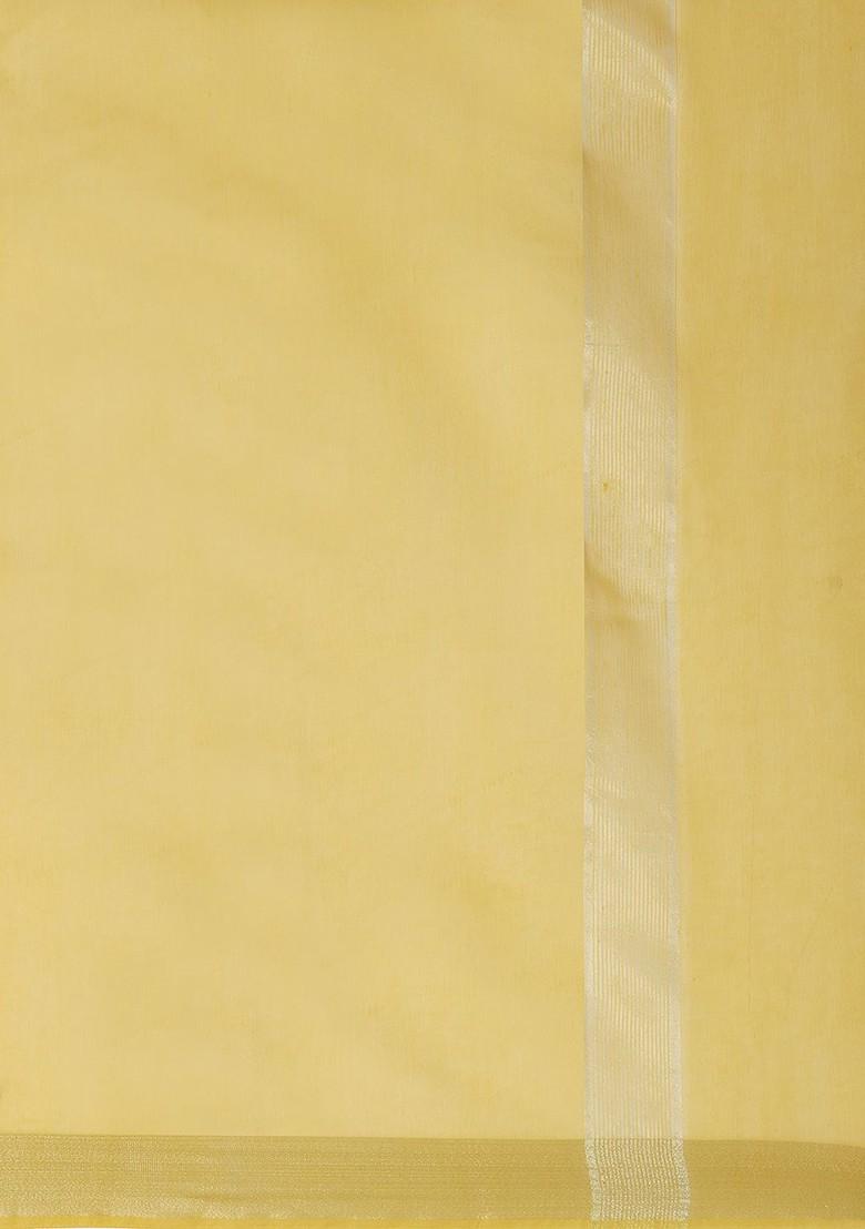 Women Yellow Solid Dupatta