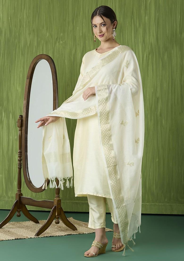 Woven Design Dupatta