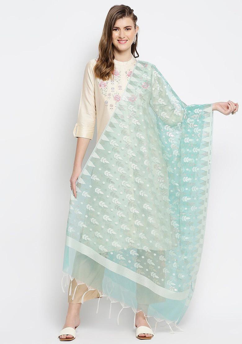 Woven Design Dupatta