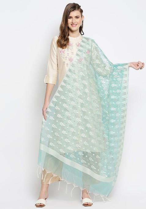 Woven Design Dupatta