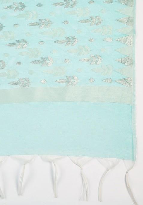 Woven Design Dupatta