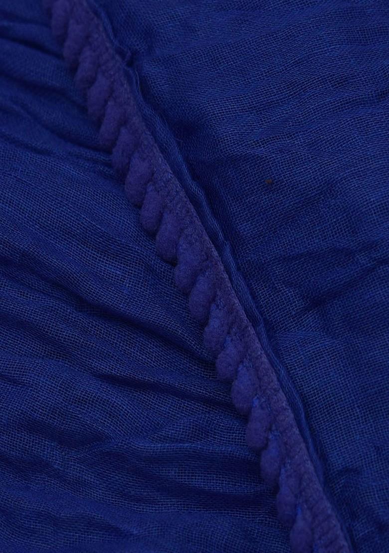 Orange Poly Blend Selection Of 2 White Dupattas