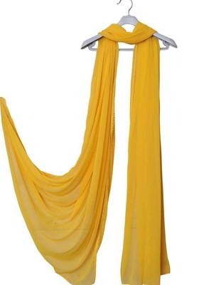 Yellow Chiffon Chiffon Dupatta