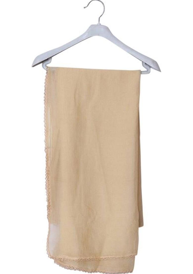 Beige Chiffon Dupatta