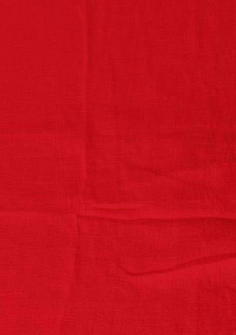 Red Chiffon Chiffon Dupatta - Indya