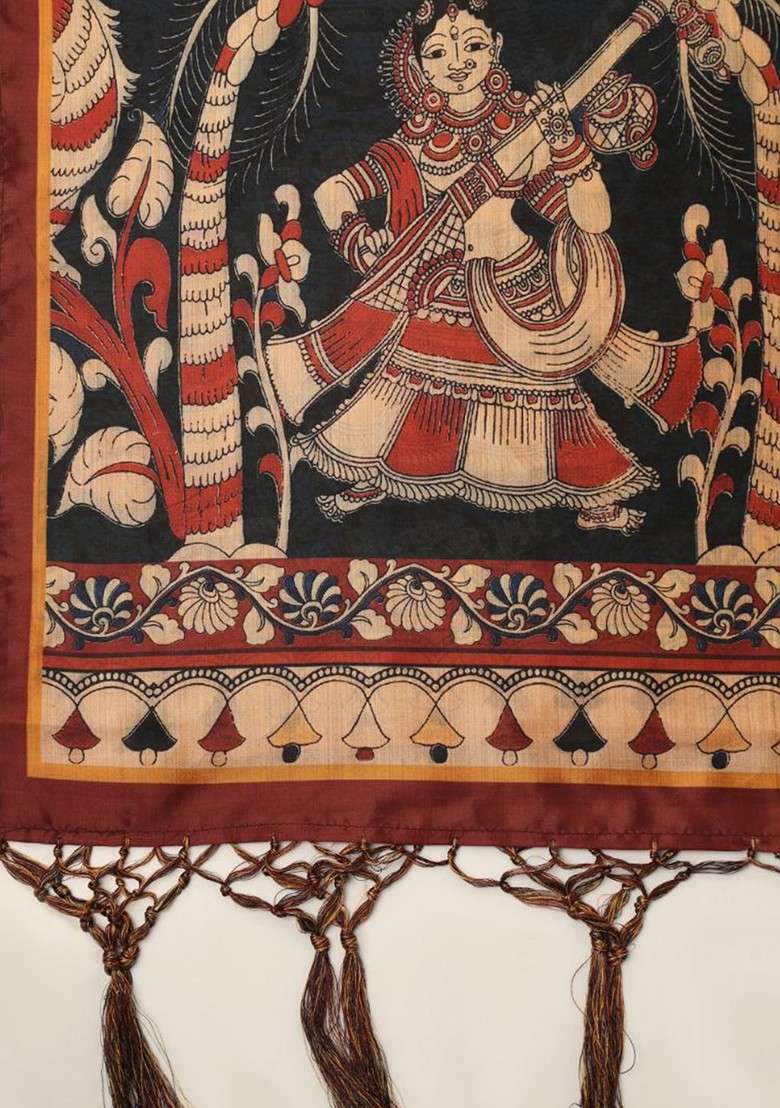 Ethnic Motifs Printed Dupatta - Indya