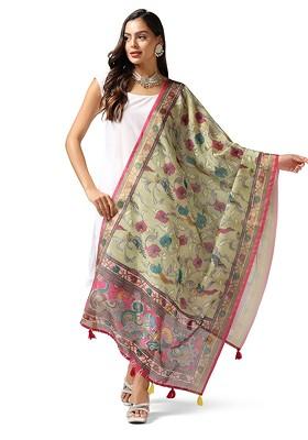 Kalamkari Printed Dupatta