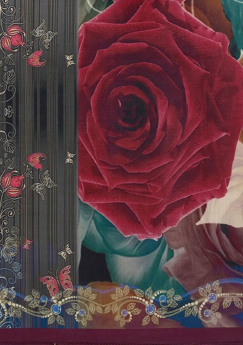 Ethnic Motifs Printed Tasselled Dupatta