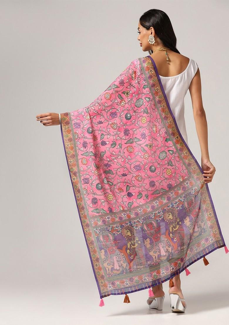 Kalamkari Printed Dupatta