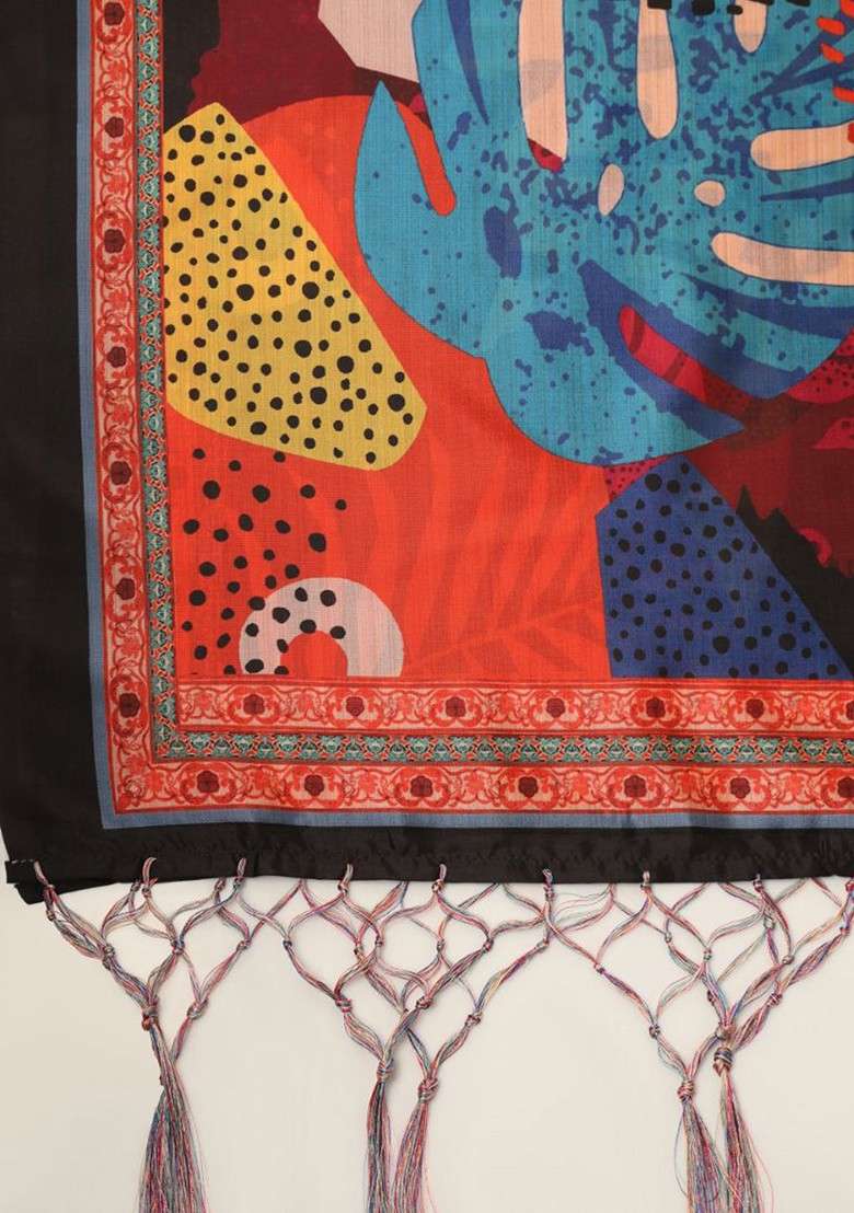 Ethnic Motifs Printed Dupatta - Indya