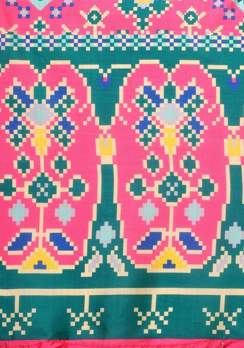 Ethnic Motifs Digital Printed Assam Silk Dupatta