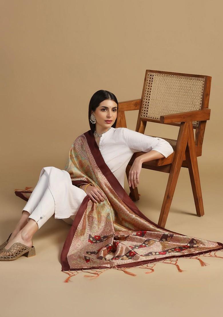 Ethnic Motifs Printed Dupatta