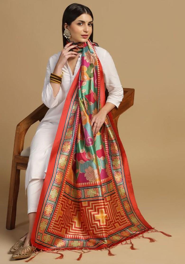 Ethnic Motifs Printed Dupatta