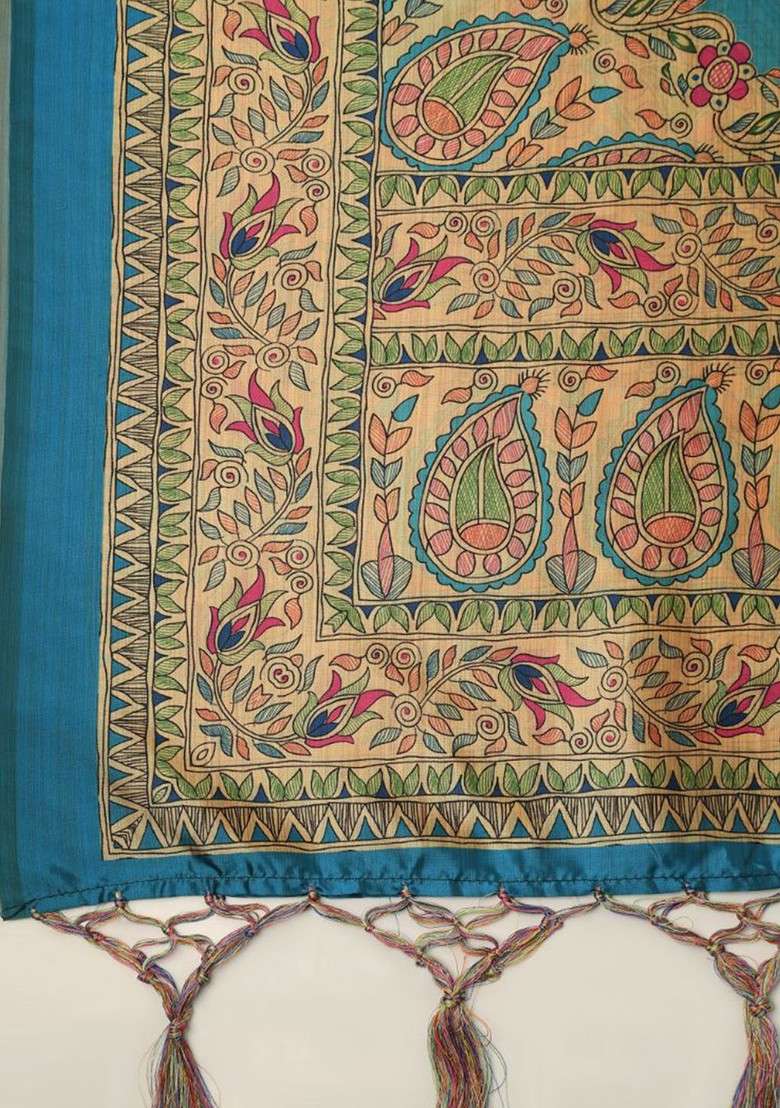 Ethnic Motifs Printed Dupatta - Indya