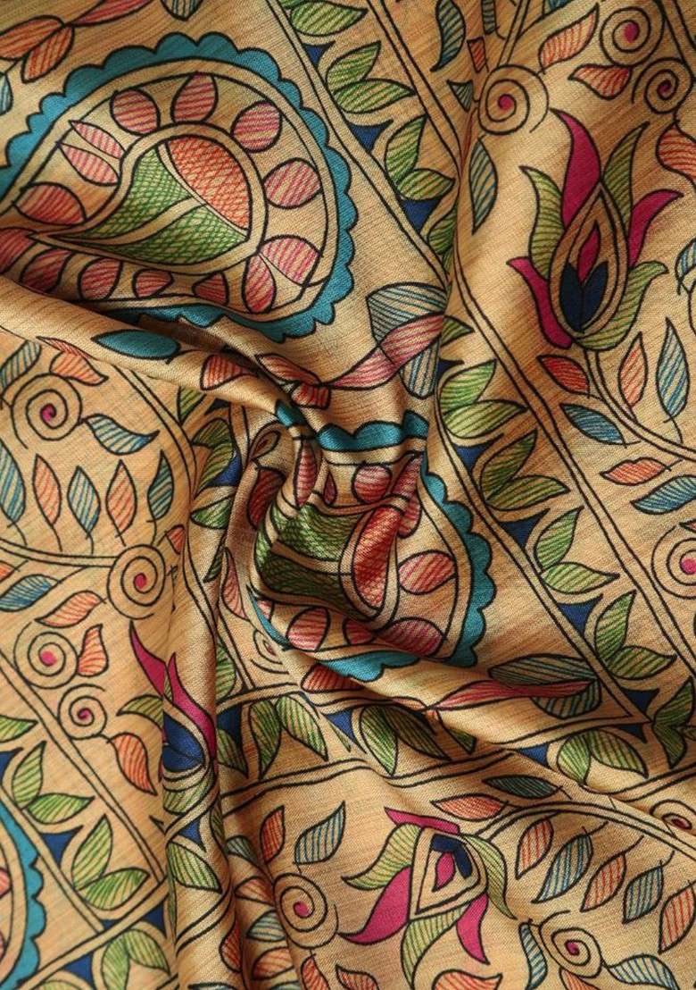 Ethnic Motifs Printed Dupatta - Indya