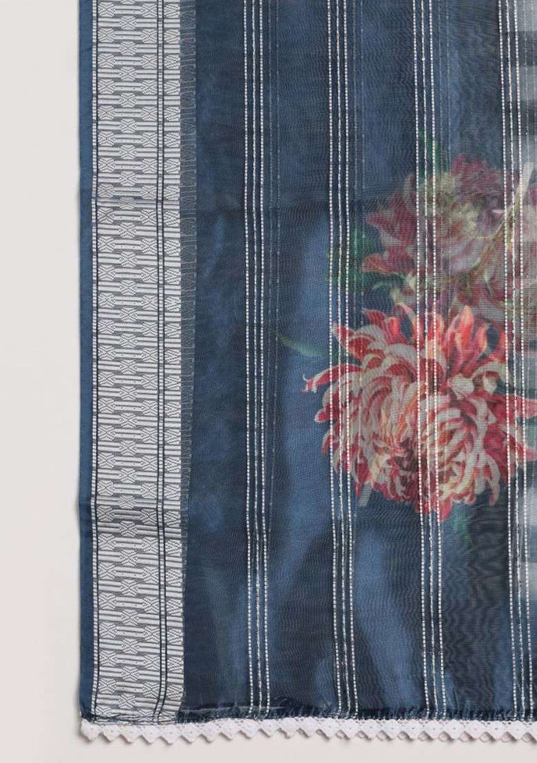Floral Printed Dupatta - Indya