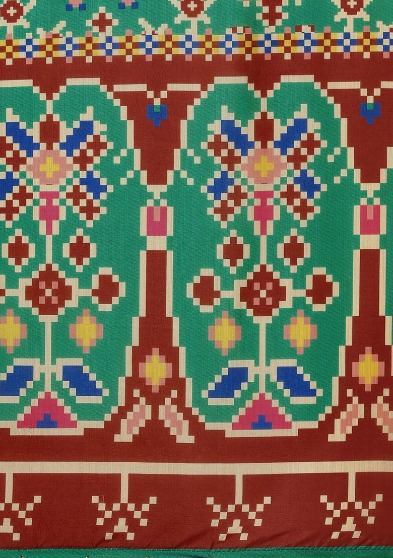 Ethnic Motifs Printed Assam Silk Dupatta