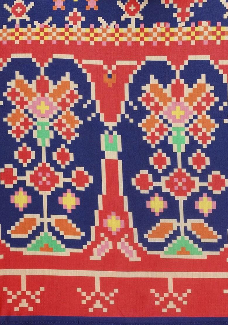 Ethnic Motifs Printed Tasselled Dupatta