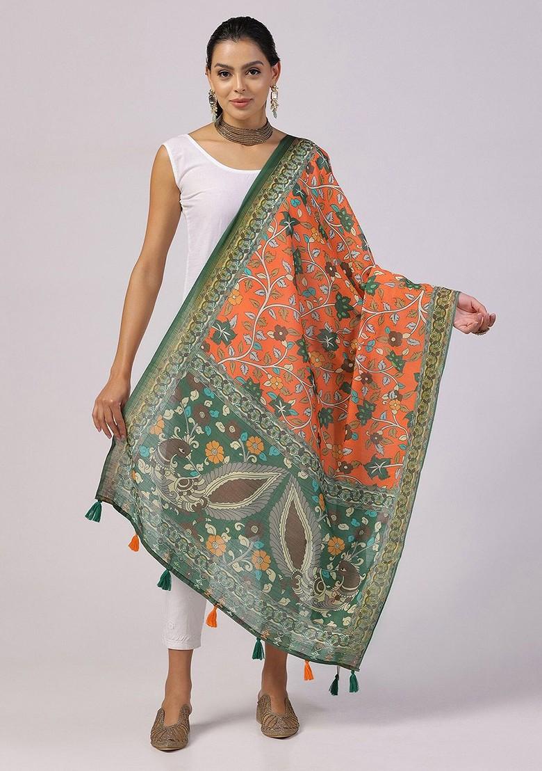 Kalamkari Printed Dupatta