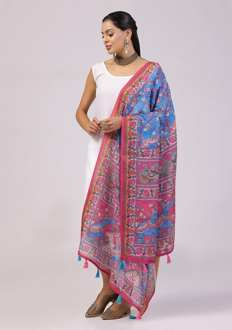 Kalamkari Printed Dupatta