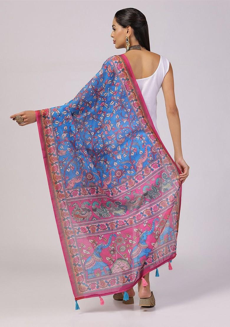 Kalamkari Printed Dupatta