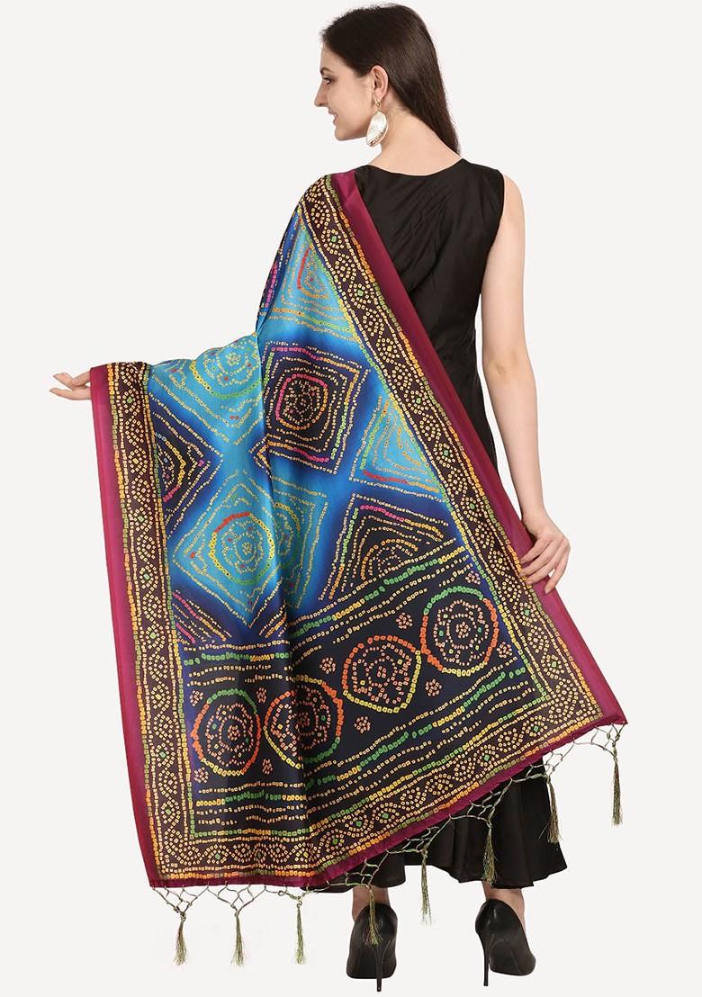 Printed Bandhani Dupatta