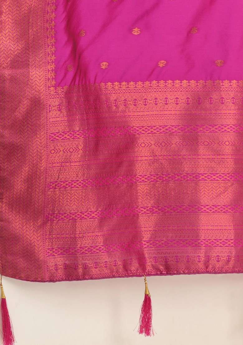 Mustard Emboridered Blended Lehenga Choli - Indya