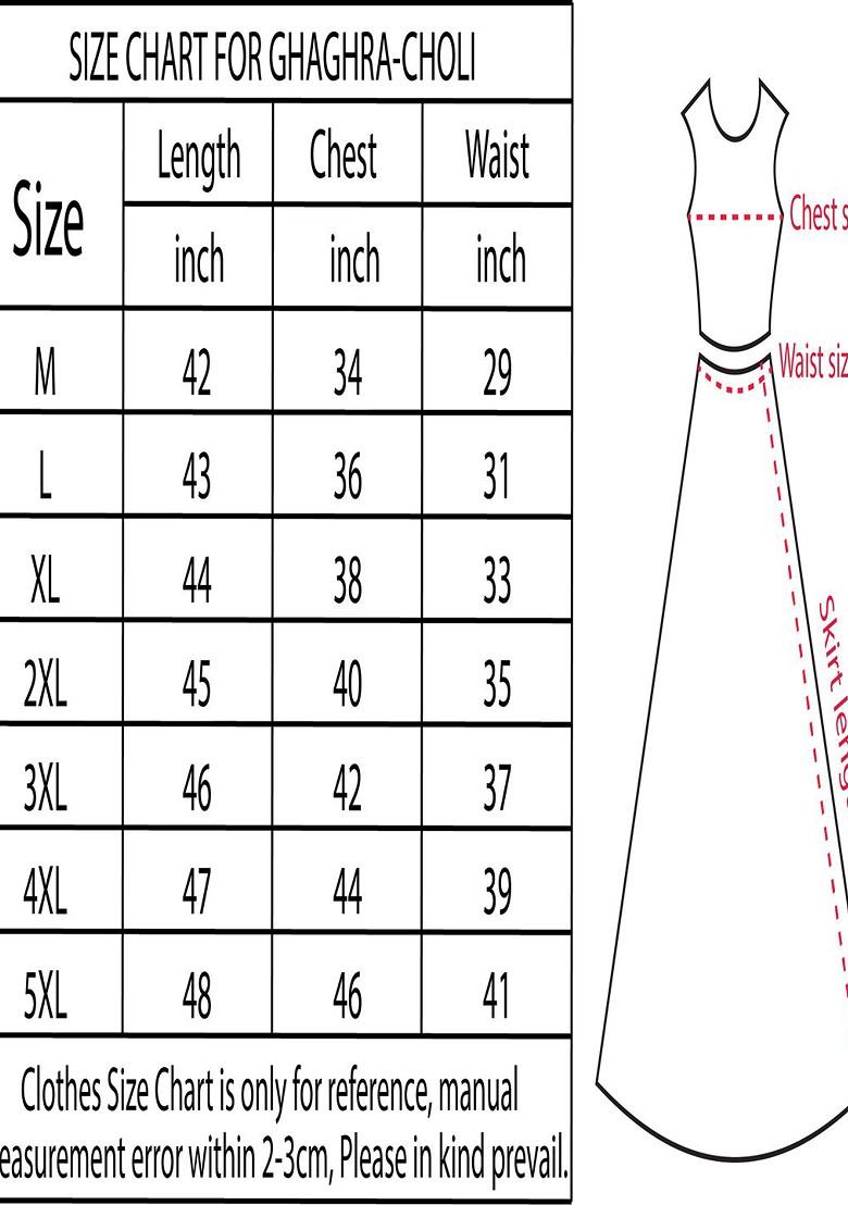 Cream Emboridered Blended Lehenga Choli - Indya