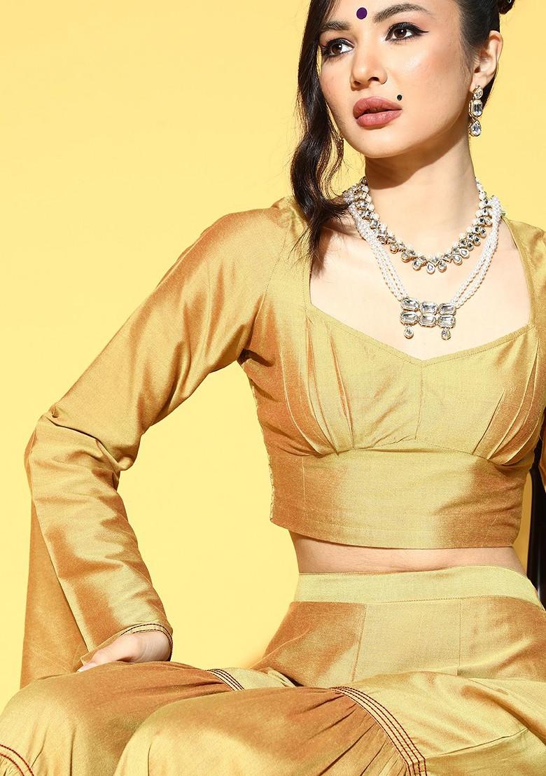 Gold Stunning Gold Solid Coords - Indya