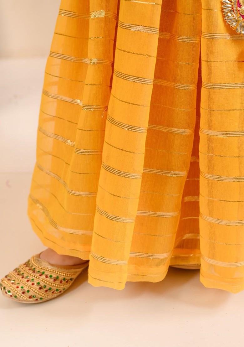 Red Printed Poly Blend Co Ord Set For Girlss