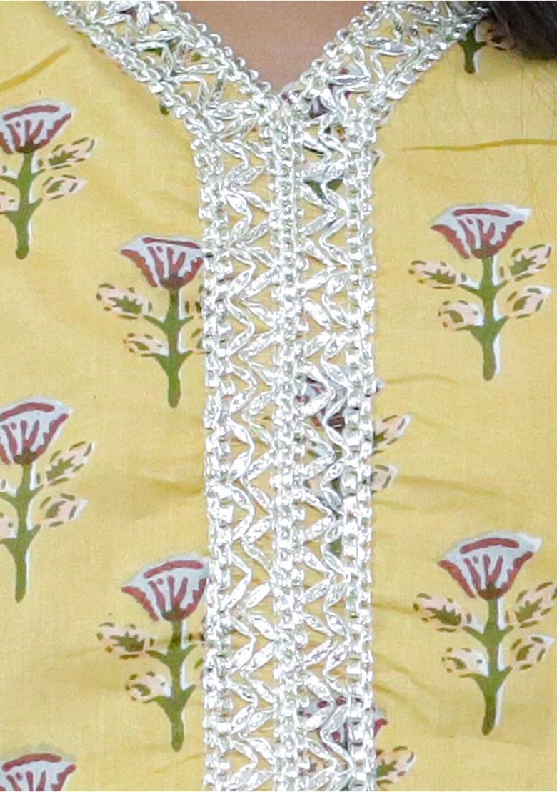 Girls Printed Ready To Wear Pure Cotton Lehenga And Choli