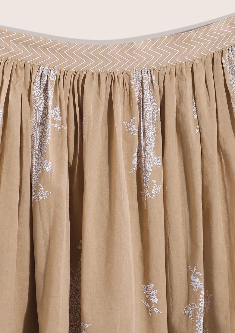 Teen Girls Pure Cotton Printed Ready To Wear Lehenga Choli