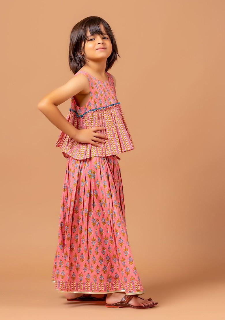 Shivani Buti Printed Pure Cotton Lehenga Choli